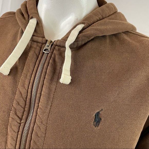Polo Ralph Lauren Full Zip Hoodie Thermal Hood L - Picture 2 of 10